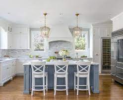 Check spelling or type a new query. Light Blue Kitchen Island With White Cabinets Iowa Remodels