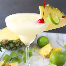 Shake and strain into a wine glass filled with crushed ice. Pina Colada Real Housemoms