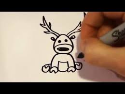 Feb 16, 2010 · the ninth reindeer, rudolph. How To Draw A Cartoon Reindeer Youtube