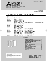 If you want to set on and off times for specific days of the week, please refer to weekly timer operation in the user manual. Mitsubishi Electric Suh 1 6vr2 Technical Service Manual Pdf Download Manualslib