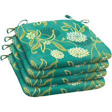 Spruce up the foundation pieces with decorative accents that express your personal style and add pops of color. Mainstays Outdoor Patio Wrought Iron Seat Pad Set Of Four Snowball Floral Walmart Com Walmart Com