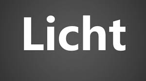 How to Pronounce Licht - YouTube