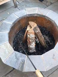 Image Shows How The Wood Burning Logs Stack Vertically Against The Ultimate Campfire Support System Fire Pit Accessories Fire Pit Grate Fire Pit