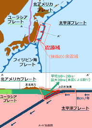 1964年３月28日の地 震（アラスカ地震）の被害は宇津の「世界の被害地震の表」による。 津波の高さは、米国海洋大気庁(noaa)による（2020年11月 ２日現在）。 プレート境界の位置と進行方向はbird（2003）＊より引用。 æ±åŒ—åœ°æ–¹å¤ªå¹³æ´‹æ²–åœ°éœ‡åŠã³æ´¥æ³¢ã®ãƒ¡ã‚«ãƒ‹ã‚ºãƒ  Wikipedia