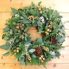 Traditional fall home décor such as wreaths, garlands, and floral arrangements add warmth and color to your home. Fresh Fall Thanksgiving Wreaths Made To Order By Creekside Farms