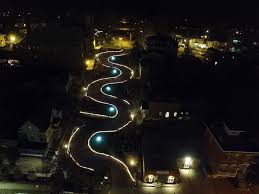 Snake Alley Christmas Burlington Sightseeing Iowa