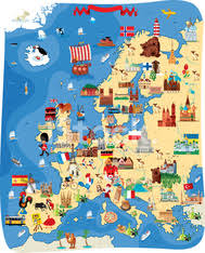 Download a free preview or high quality adobe illustrator ai, eps. Europe Cartoon Map Stock Photos Vectorhq Com