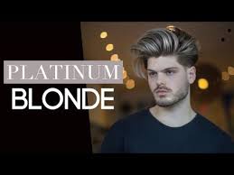 This mask always brings my platinum hair back to stasis whenever it starts veering brassy or dull. Anthony Delucv Youtube Men Hair Highlights Platinum Blonde Balayage Platinum Blonde Hair Color