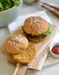 Pain A Burger Express Vegan A La Patate Douce Megalow Food