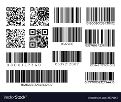 Barcodes provide a method to track and store information about goods, from individual items to large stocks of thousands or even millions of items. Barcode And Qr Code Set Scan Bar Industrial Vector Image