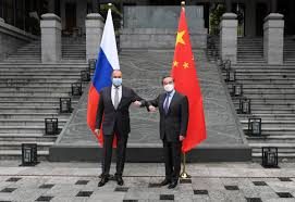 Maybe you would like to learn more about one of these? China Russia Officials Meet In Show Of Unity Against Eu Us Canada Communist Party Hawaii Russia Wang Yi The Independent