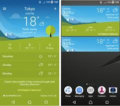 Sony Xperia Weather 1 1 A 0 22 App Updated Tech Updates App Sony Xperia