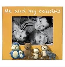 Your first cousin's kids would be your second cousins, and your kids third cousins. Grasslands Road Frame Me And My Cousins