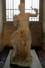 Pan Louvre Museum Roman Sculpture Satyr Statue