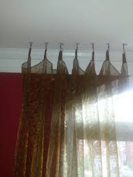 If you want to hang the shower curtain from the ceiling, it will help if you have enough room in the shower stall. Hanging Curtains From Ceiling Hang Curtains From Ceiling Diy Curtains Curtains