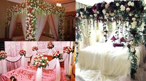 Eternal blooms with dried artificial flowers. Latest Bridal Room Decoration Idea L Wedding Room Decoration L Top Bridal Bedroom Decoration Youtube