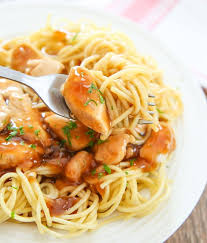 Orange Chicken Pasta Recipe Orange Chicken Food Pasta Recipes