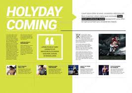 Template Desain Majalah Olahraga Sepak Bola Premium Download Olahraga Majalah Desain Majalah