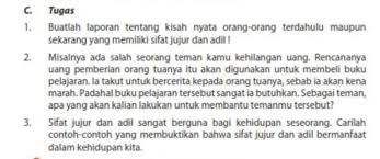 Latihan soal pai kelas 3 sd pelajaran 1 nabi muhammad saw &mldr; Agama Islam Kelas 8 Ayo Berlatih Halaman 52 54 Bagian C Brainly Co Id