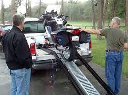 Motorcycle Electric Ramp Youtube