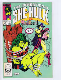 Sensational She-Hulk #9 Marvel 1989 Burn Out ! | eBay