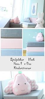 Spielpolster In Pastellfarben So Hubsch Fur Das Kinderzimmer Babyzimmerjungehellblau Babyzimmerjungeluxus Babyzimmerjunge Changing Table Decor Home Decor