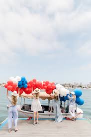 Choose from nautical decorations and nautical party supplies featuring anchors, starfish, crabs, lobsters and more ocean fun. Party Planning A Red White Blue Fourth Of July Duffy Boat Party Lauren Conrad