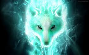 wallpaper wolves fire and ice