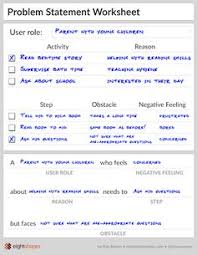 How To Build A Problem Statement Problem Statement Statement Template Statement