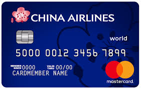 Best miles credit cards for beginners: China Airlines World Mastercard