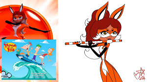 Phineas And Ferb Rena Rouge Phineas And Ferb Art Miraculous Ladybug