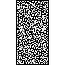 Matrix 0 3 In X 71 In X 2 95 Ft Riverbank Recycled Plastic Charcoal Decorative Screen 3 Piece Per Bundle B Ri1809 Ch 3 Decorative Screens Decorative Fence Panels Recycled Plastic