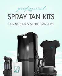 Professional Spray Tan Kits Salon Mobile Tanning Kits Minetan