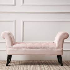 With two handy drawers, it works hard in an entryway, mudroom or at the foot of a bed (think mail sorting, shoe tying, laundry folding…). Greensen Sofa Bench Lounge Sofa Window Seat Velvet Bench Bed End Footstool Footrest Sofa Stool Side Seat Chaise Lounge Ottoman Chair With Solid Wood Legs For Living Room Bedroom Entryway Pink Buy