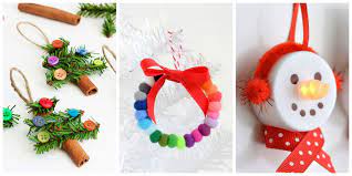 At Home Christmas Ornaments 59 Unique Diy Christmas Ornaments Easy Homemade Ornament Ideas