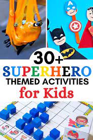 Superhero activities are great as gross motor subscribe to our weekly newsletter and receive a free kids activities. Creating A Fun Superhero Unit Study Your Kids Will Marvel Over