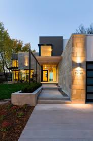 Contemporary and traditional styles differ greatly in appearance. Contemporary Style House Designed With Nature In Mind Glass Walls And Riverfront Views