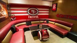 49ers Man Cave It Doesn T Have To Be A Man S Cave Just Saying 49ers Bedroom Ideas Football Man Cave Man Cave Home Bar