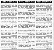 Suatu informasi dapat dikategorikan sebagai iklan bila memenuhi. Pengertian Iklan Baris Ciri Ciri Jenis Cara Membuat Dan Contohnya