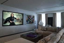 Theatre diy room diy home theater screens home home theater setup basement remodeling projector screen movie room decor home movies. Techorating Designing A Hidden Home Theater Electronic House