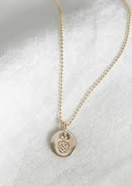 Mini Disc Necklace