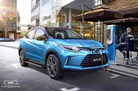 The vehicle has 1.5 litre benzine engine. Honda Hr V Based Electric Crossover Launched At Guangzhou Auto Show