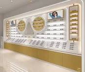 Custom Design Counter Fashion Optical Glasses LED-Lit Display Cabinet High  Quality Durable Eco-Friendly Furniture Showcases