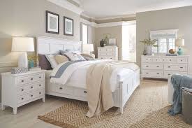White bedroom furniture.matt finish.modern design.available separately or sets. Bay Creek White Bedroom Media Image 1 White Bedroom Set King Bedroom Sets White Bedroom Set Furniture