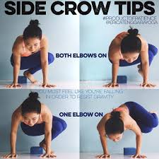Side Crow Tips Following On From My Previous Sequence On How To Work Your Way Yoga Poses Erica Tenggara Yoga Yoga Moves