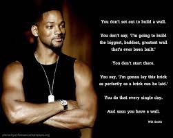 You know, you don't throw a whole life away just 'cause he's banged up a little. Monday Morning Motivation Will Smith On Success Pinnacle Performance Champions