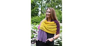 *k2tog 3 times, (k1, yo) 6 times, k2tog 3 times*, repeat between *s to end of row rows 2 and 3: Feather And Fan Shawl Scheepjeswol