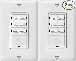 There are affiliate links in this post. Enerlites Countdown Timer Switch For Bathroom Fans And Household Lights 1 5 10 15 20 30 Min Settings With Manual Override Always On Blue Led Neutral Wire Required Ul Listed Het06a White 2 Pack Amazon Com