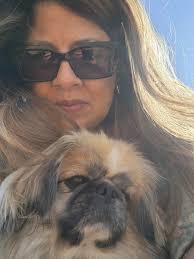 My Maddie enjoying the sun in the drakensberg..