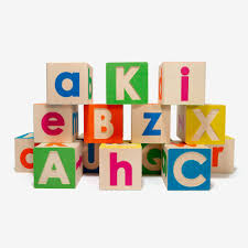 Upper And Lowercase Alphabet Block Set Abc Blocks Alphabet Blocks Lowercase A